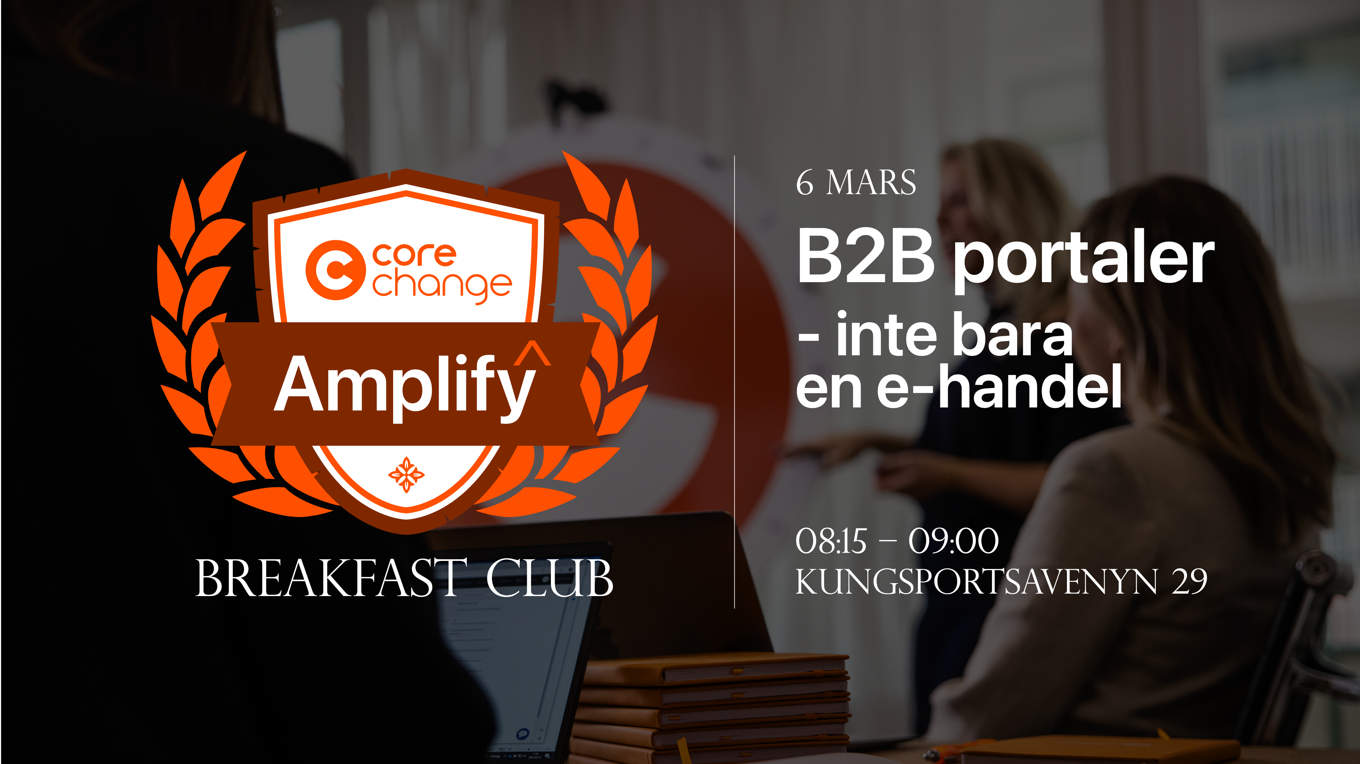6 mars Amplify Breakfast Club